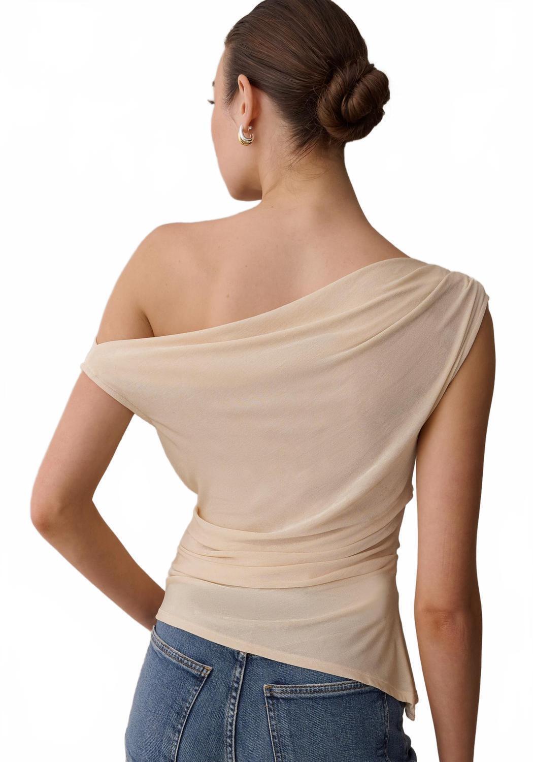 New Few Moda Myrine Top In Champagne — image 5 of 5
